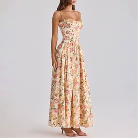 Rona Floral Flared Dress