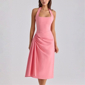 Tallulah Halter Flared Dress