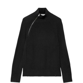 Kit Ramskull Logo Zip Sweater