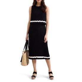Claire Double Layer Flared Dress
