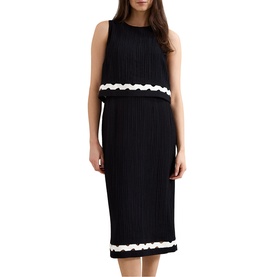 Claire Double Layer Flared Dress
