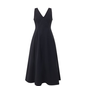 Woven Flared Dress
