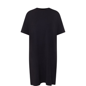 Solid Sweatshirt Dress
