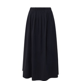 Woven Flared Skirt