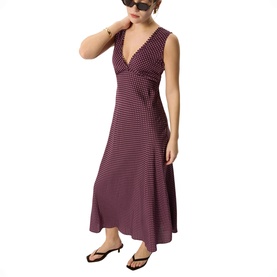 Mini Spot Flared Dress