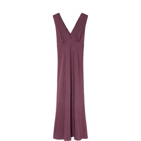 Mini Spot Flared Dress