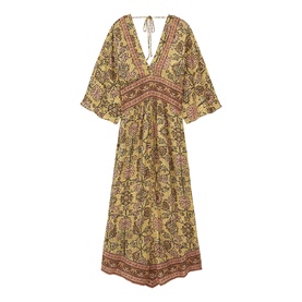Pipa Printed Flared Dress