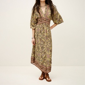 Pipa Printed Flared Dress