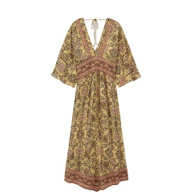Pipa Printed Flared Dress
