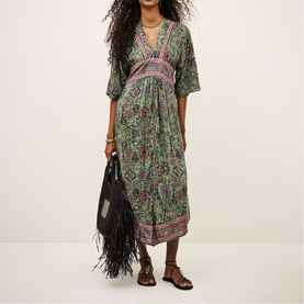 Pipa Printed Flared Dress