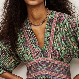 Pipa Printed Flared Dress