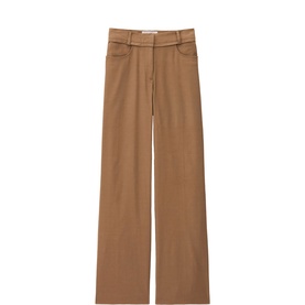 Cista Mid-Rise Straight Leg Trousers
