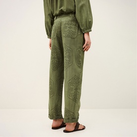 Giany Carrot Leg Tapered Trousers