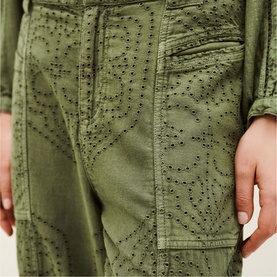 Giany Carrot Leg Tapered Trousers