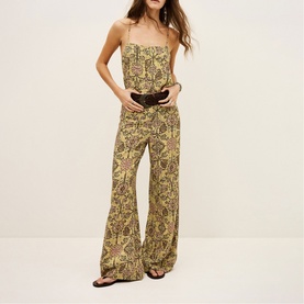 Pali Printed Wide Leg Trousers