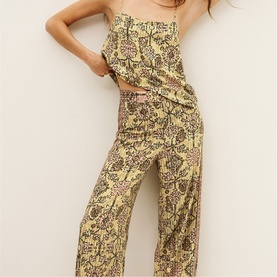 Pali Printed Wide Leg Trousers