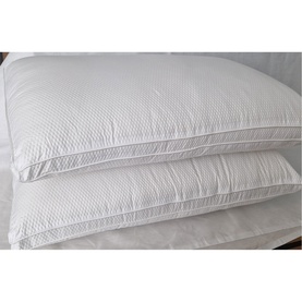 Seersucker Waffle Walled Pillow Pair