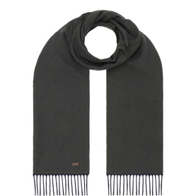 Logo Twill Fringe Scarf