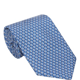 Geometric Silk Tie