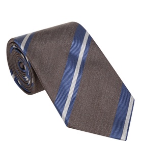 Striped Silk Tie