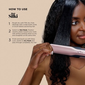 Glam Ceramic Air Styling Drying FrizzFighter Pink
