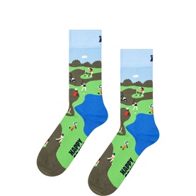 Golf Course Logo Socks