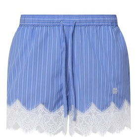 Emmie Stripe Lace Shorts