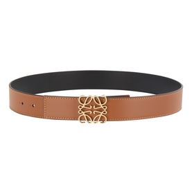 Anagram Reversible Leather Belt
