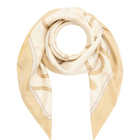Silk Printed Square Scarf