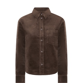 Solid Corduroy Shirt