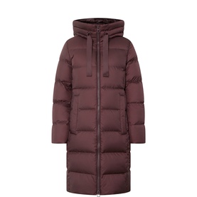 Quilted Down Mid-Length Coat