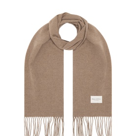 Logo Fringed Scarf