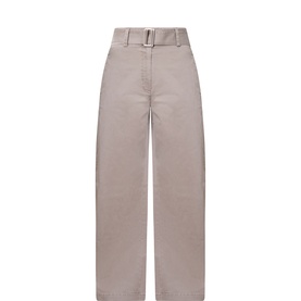 Belted Wide Leg Trousers