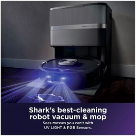 PowerDetect UV Reveal Vac Mop Robot Vacuum Black