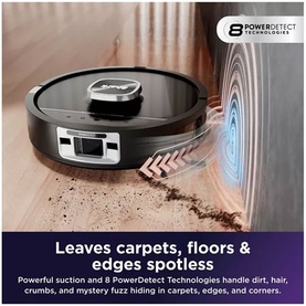 PowerDetect UV Reveal Vac Mop Robot Vacuum Black