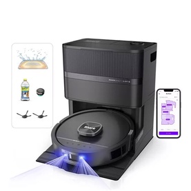 PowerDetect UV Reveal Vac Mop Robot Vacuum Black