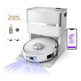 PowerDetect UV Reveal Vac Mop Robot Vacuum White