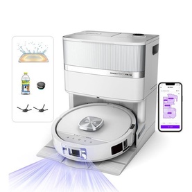 PowerDetect UV Reveal Vac Mop Robot Vacuum White