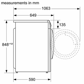 Series 4 8kg Wash 5kg Dry 1400 Spin Washer Dryer White