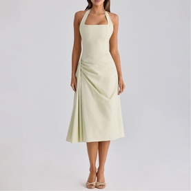 Tallulah Halter Flared Dress