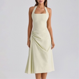 Tallulah Halter Flared Dress