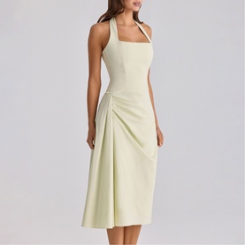 Tallulah Halter Flared Dress