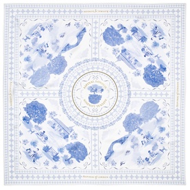 Toile De Joy Silk Square Scarf