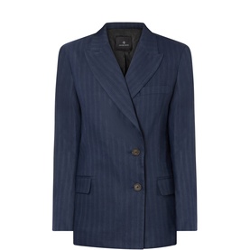 Aretha Tonal Striped Blazer