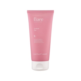 Bare by Vogue Gradual Self Tan lotion in pink tube, 200ml