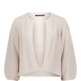 Boucl&eacute; Knit Cardigan