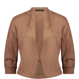 Faux Suede Jacket