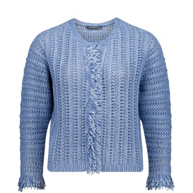 Fringed Knit Sweater