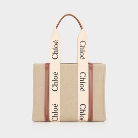 Woody Logo Tote Bag