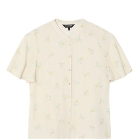 Floral Button Blouse